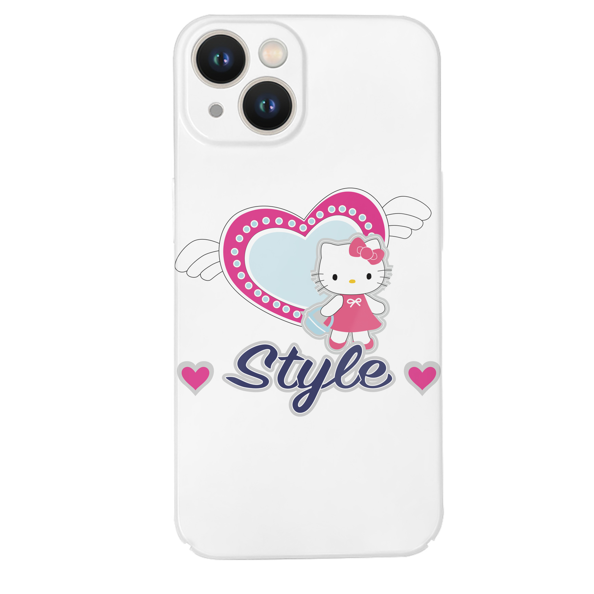 （画像用） Hello Kitty ハローキティ 【iPhone 14シリーズ対応】ハードケース